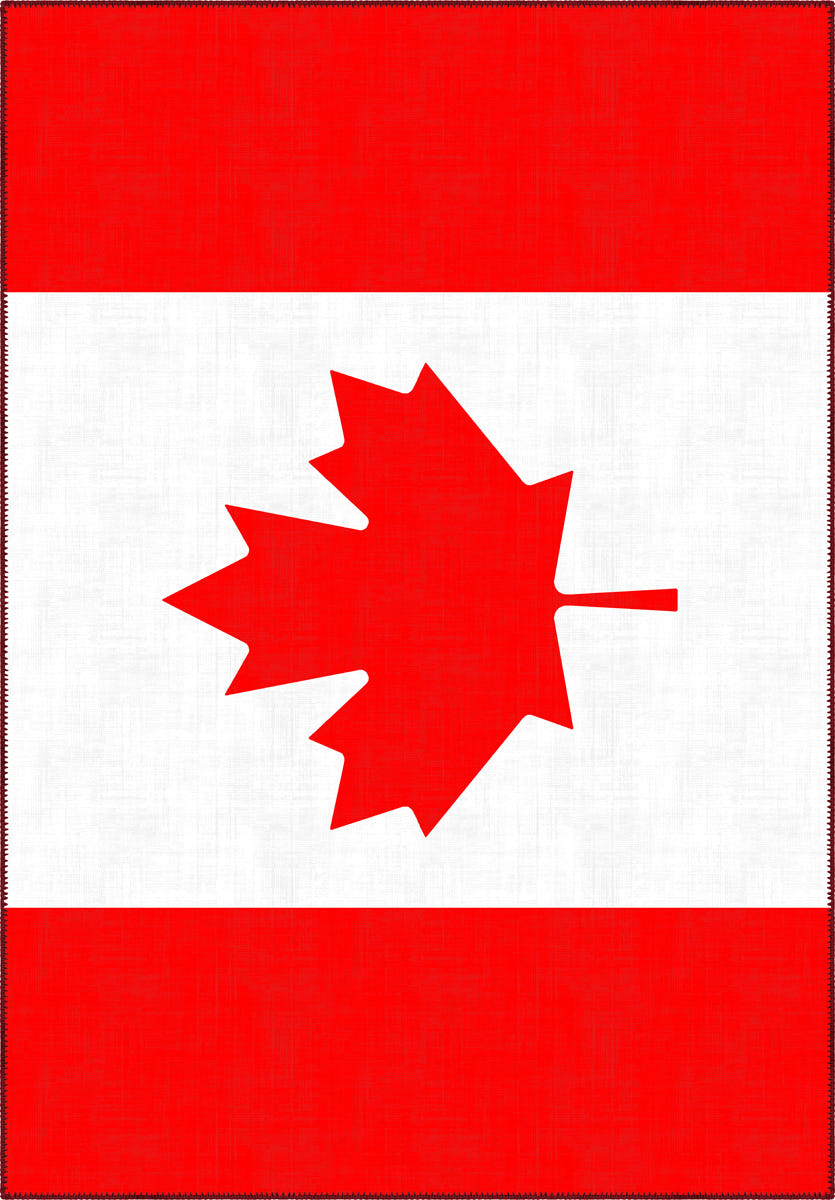 Mapleton Canada Flag Rug