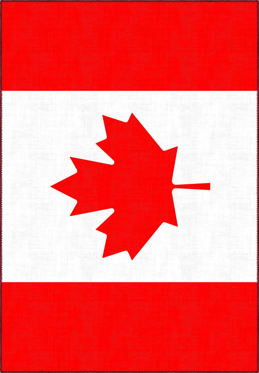 Mapleton Canada Flag Rug