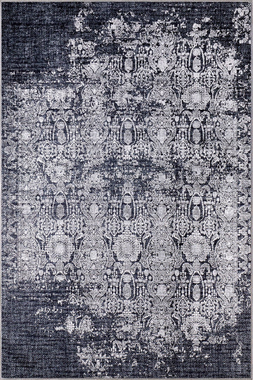 Galadriel Black Traditional Rug