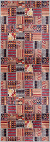 Isla Colourful Patchwork Washable Rug