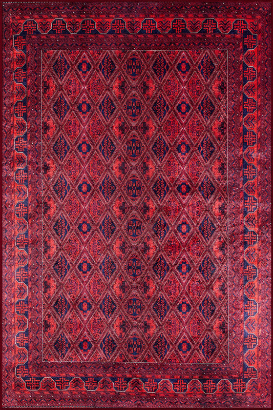 Emma Vintage Red Rug