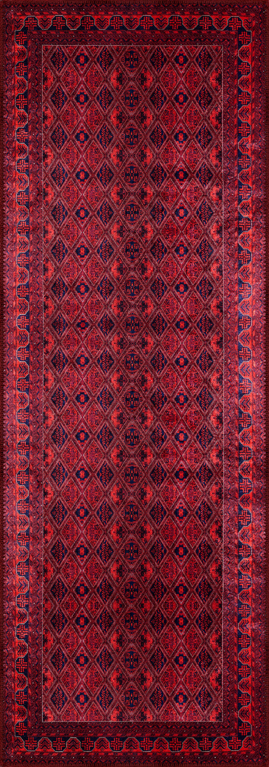 Emma Vintage Red Rug