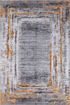 Olivia Grey Bordered Rug