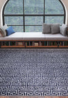 Addison Geometric Anthracite Rug