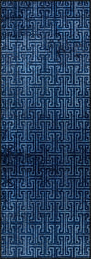 Addison Blue Modern Washable Rug