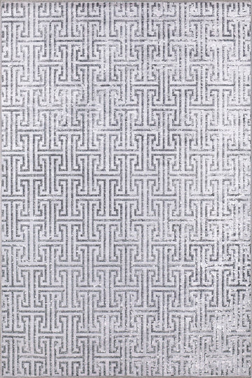 Addison Modern Silver Rug