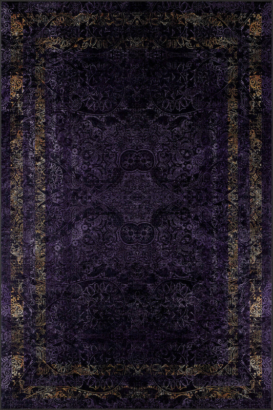 Caroline Purple Oriental Rug