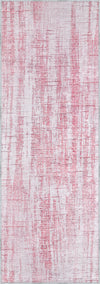 Nora Abstract Washable Pink Rug