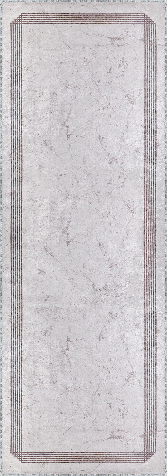 Lucas Cream Washable Rug