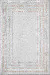 Liam Bordered Cream Rug