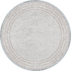 Liam Bordered Cream Rug