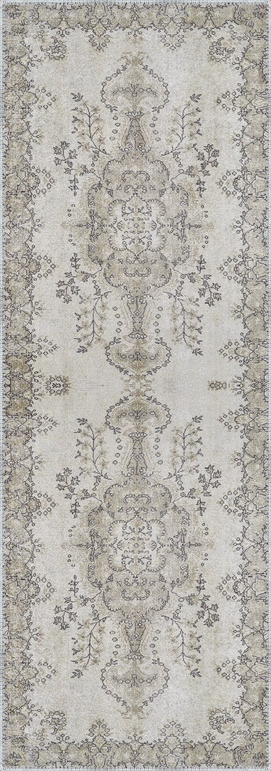 Gabriel Grey Washable Rug