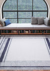 Levi Bordered Washable Rug