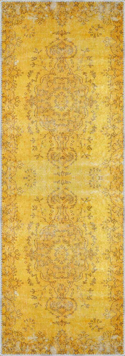 Gabriel Yellow Vintage Rug