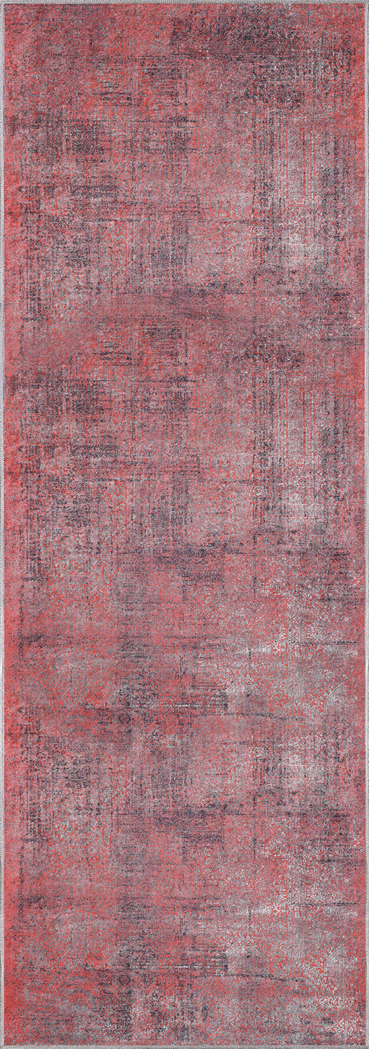 Jaxon Abstract Red Rug