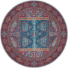 Andrew Burgundy Vintage Washable Rug