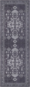 Romilly Black and White Persian Rug