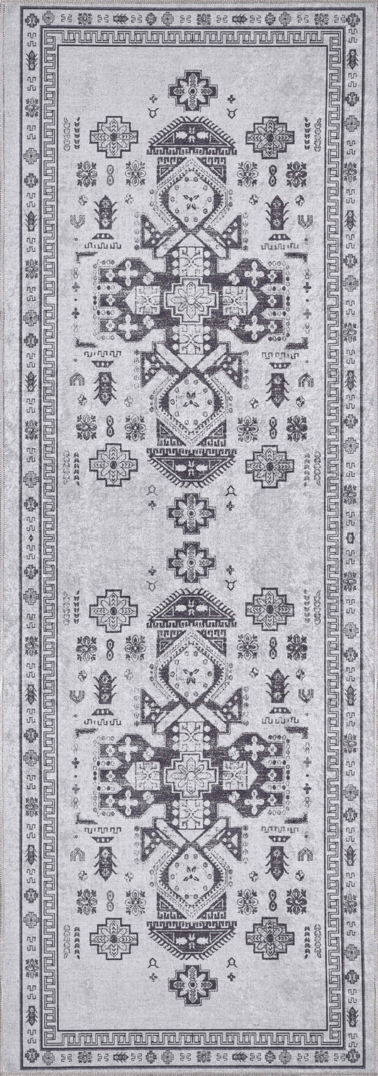 Romilly Grey Persian Rug