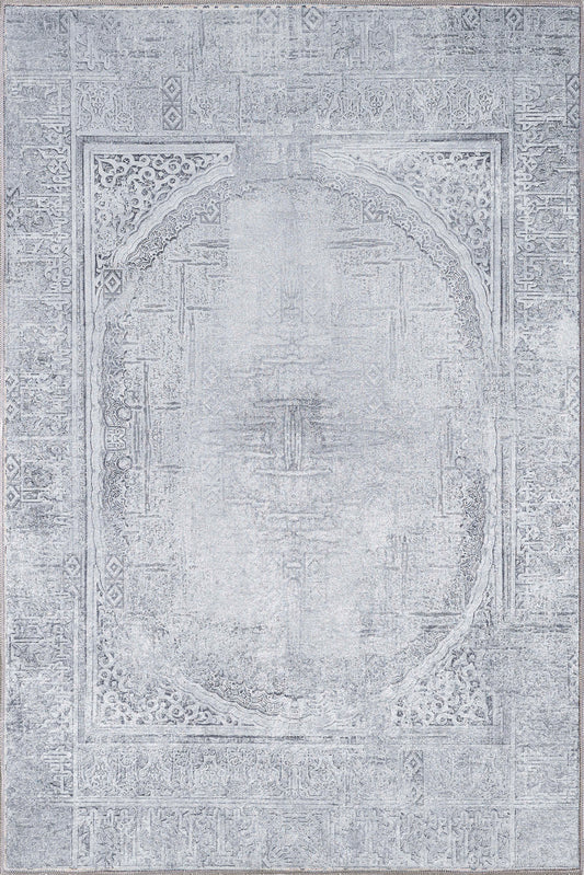 Dorian Grey Medallion Rug