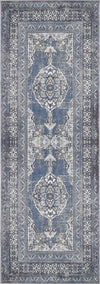 Gideon Blue Medallion Rug