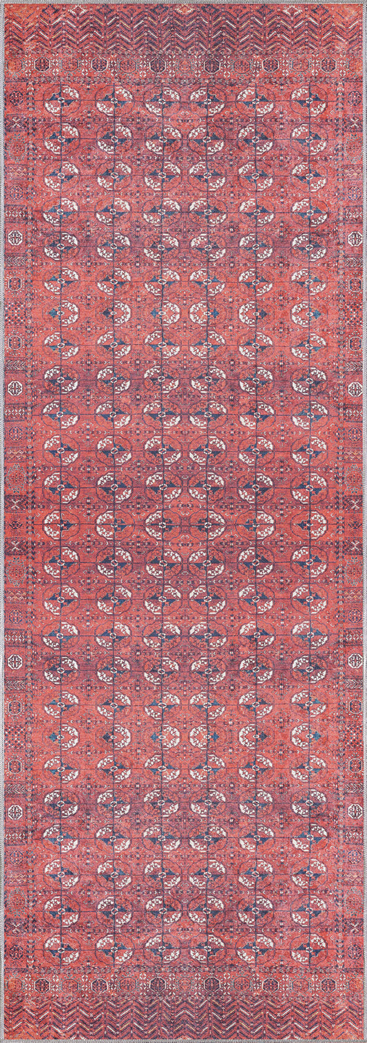 Kael Red Boho Rug