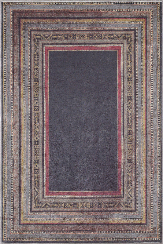 Wynn Colourful Bordered Rug