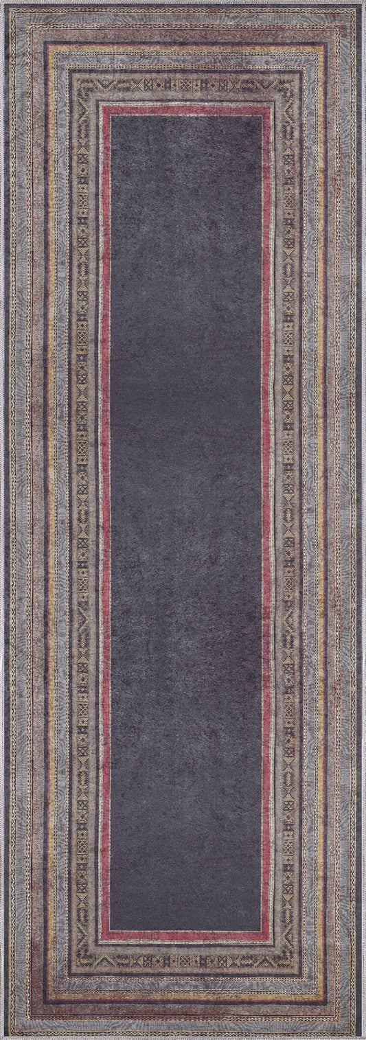 Wynn Colourful Bordered Rug