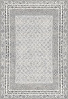 Calyra Grey Bordered Rug