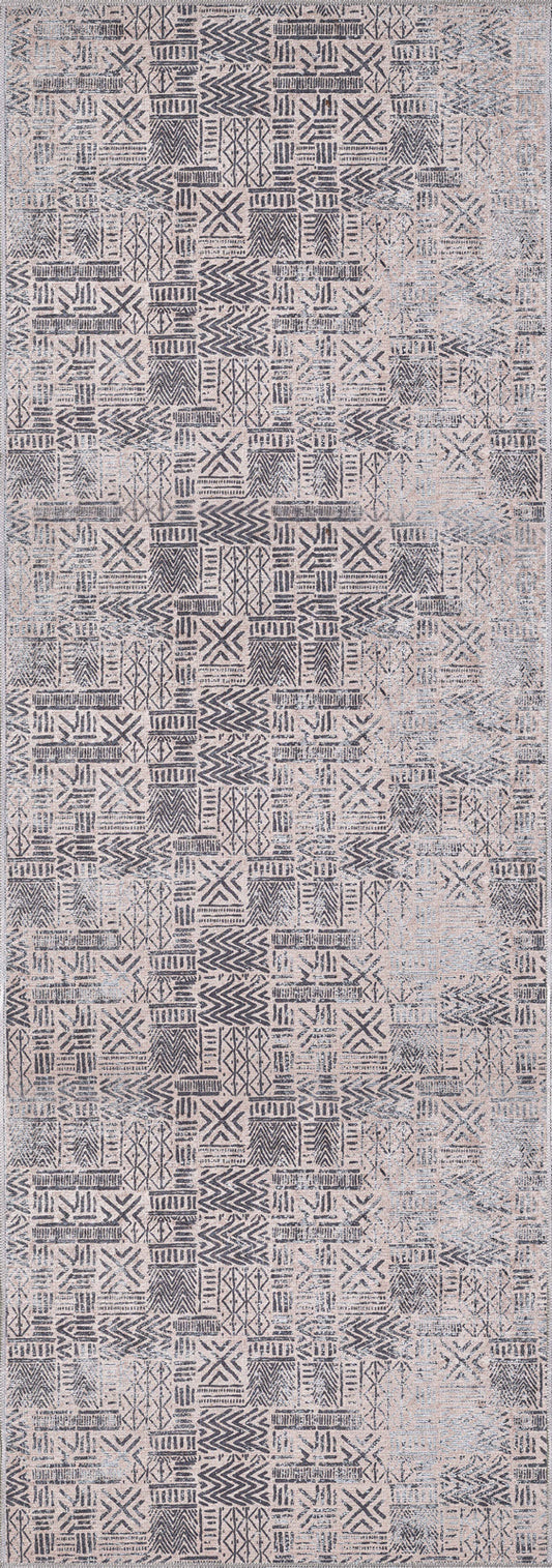 Ondara Beige Geometric Rug