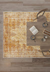 Hudson Yellow Medallion Rug