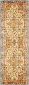 Hudson Yellow Medallion Rug