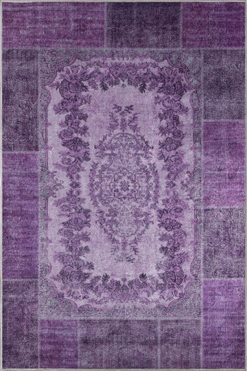 Adrian Purple Vintage Rug