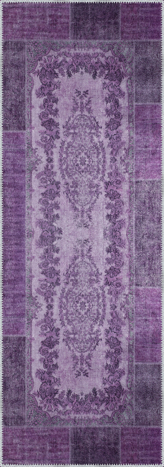 Adrian Purple Vintage Rug