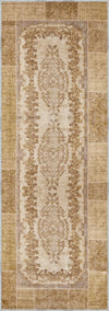 Adrian Yellow Oriental Washable Rug