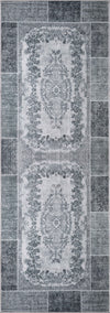 Adrian Grey Medallion Rug