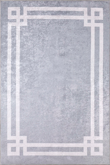 Ayden Grey Washable Rug