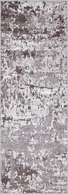 Grant Brown Abstract Washable Rug