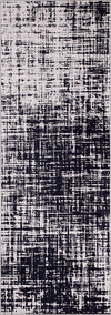 Elysandra Black and White Modern Rug