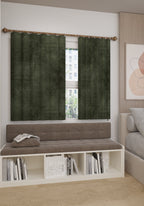 Oliver Dark Green Curtain