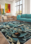 Bralon Washable Modern Rug